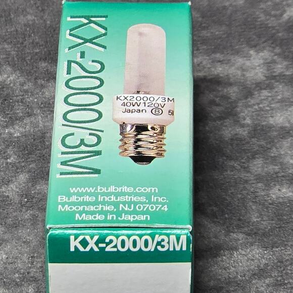 Bulbrite KX-2000/3M | 20W120V E12  | Candelabra Screw Base 1 Frost Light Bulb - Picture 6 of 6